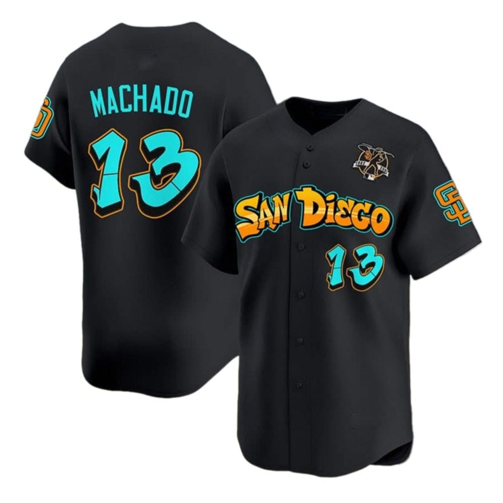 San Diego Machado Graffiti 2025 Jersey - Grishko.com