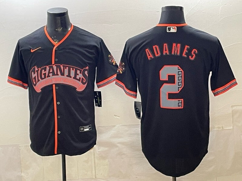 San Francisco Giants #2 Willy Adames Giants Special V2