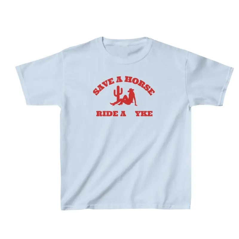 Save a Horse Ride An Yyk Baby Tee