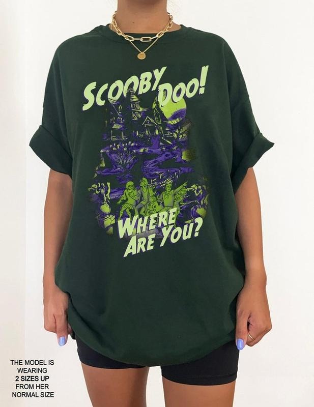 Scooby Doo where are you Shirt, Scooby-Doo Mystery Incorporated Scary House Shirt, Scooby Doo Shirt, Halloween Gift...