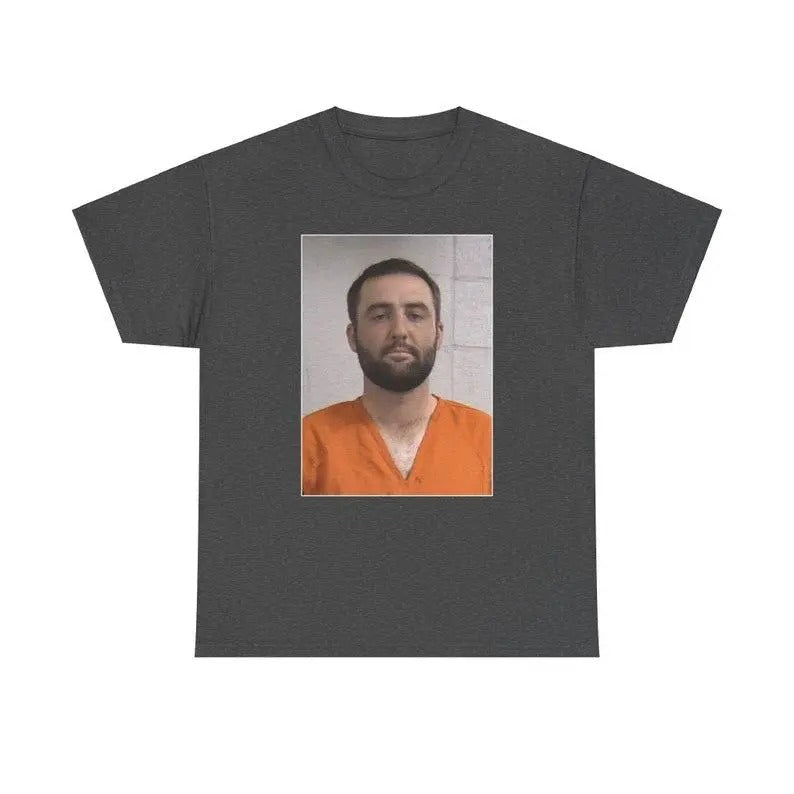 Scottie Scheffler Mugshot T-shirt, Vintage 90s style top clothing, Unisex graphic Streetwear shirts
