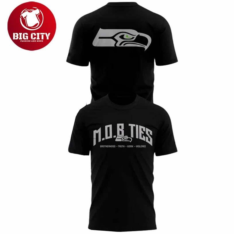 Seahawks Mob Ties 2026 Two Sided Shirt