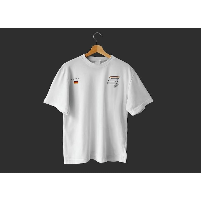 Sebastian Vettel Formula 1 Racing T-Shirt | F1 Sweatshirt, Hoodie, Comfort Colors | WearSparks.com