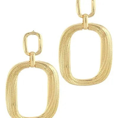 Serenity Double Rectangle Earrings