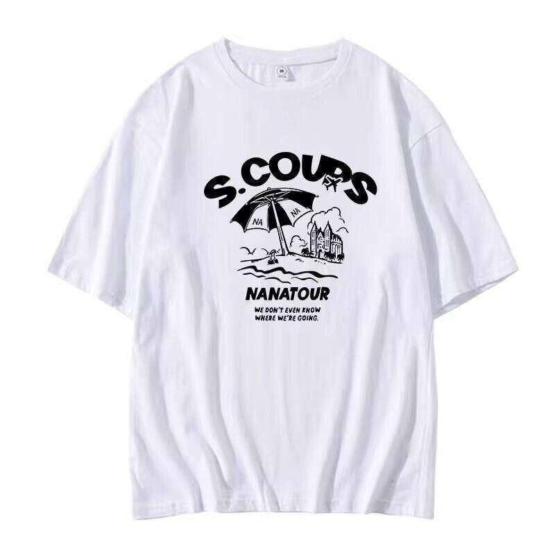 Seventeen TSHIRT Nana Tour with Seventeen Tshirt Unisex Cotton TEE Menswear Top