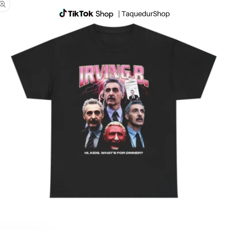 Severance Irving and Burt Graphic Tee, Unisex Vintage Style T-Shirt, Severance Retro Shirt, Lumon, Cotton Top, Novelty Shirt, Pop Culture