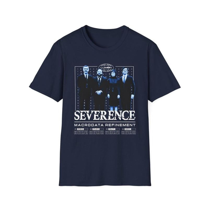 Severance Macrodata Refinement Crew T-Shirt, Lumon Design, Irving G, Helly R, Dylan G, Mark S, Show Poster Hoodie, Sweatshirt