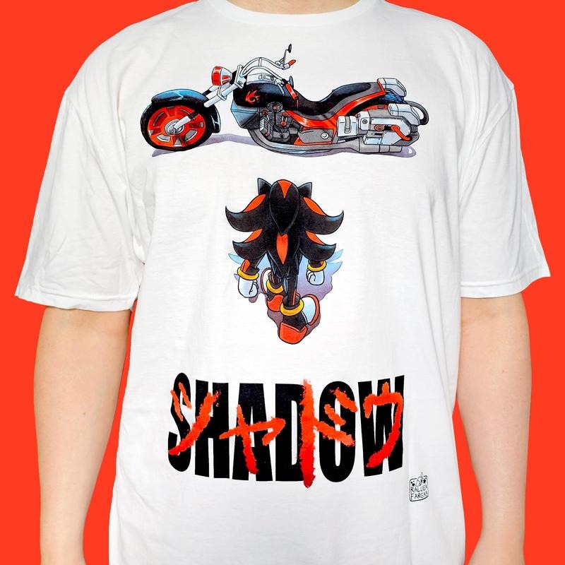 Shadow the Hedgehog Akira Dark Rider Retro Anime 80s T-shirt Hoodie, Sweatshirt | WearSparks.com