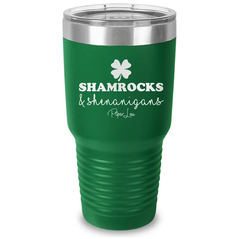 Shamrocks And Shenanigans Tumbler