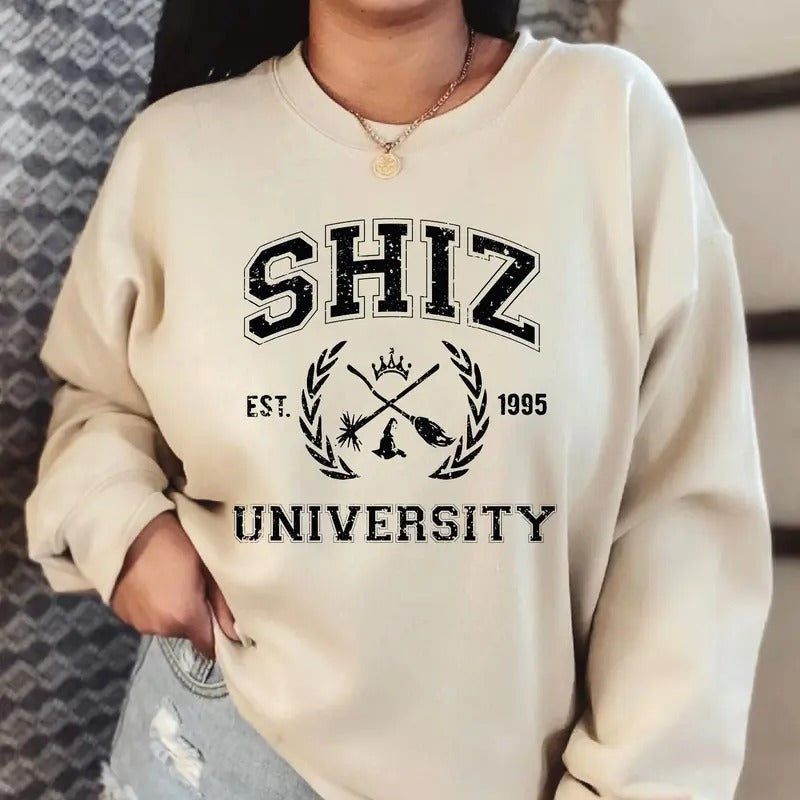 Shiz University Sweatshirt & Shirt, Movie Lover Gift, Shiz Sweatshirt, Movie Lover Shirt, Musical Movie Sweaterstyle{n002}3