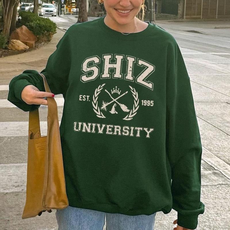 Shiz University Sweatshirt or t-shirt, Shiz Hoodie, Movie Lover Sweatshirt, Musical Movie Hoodie, Movie Lover Gift
