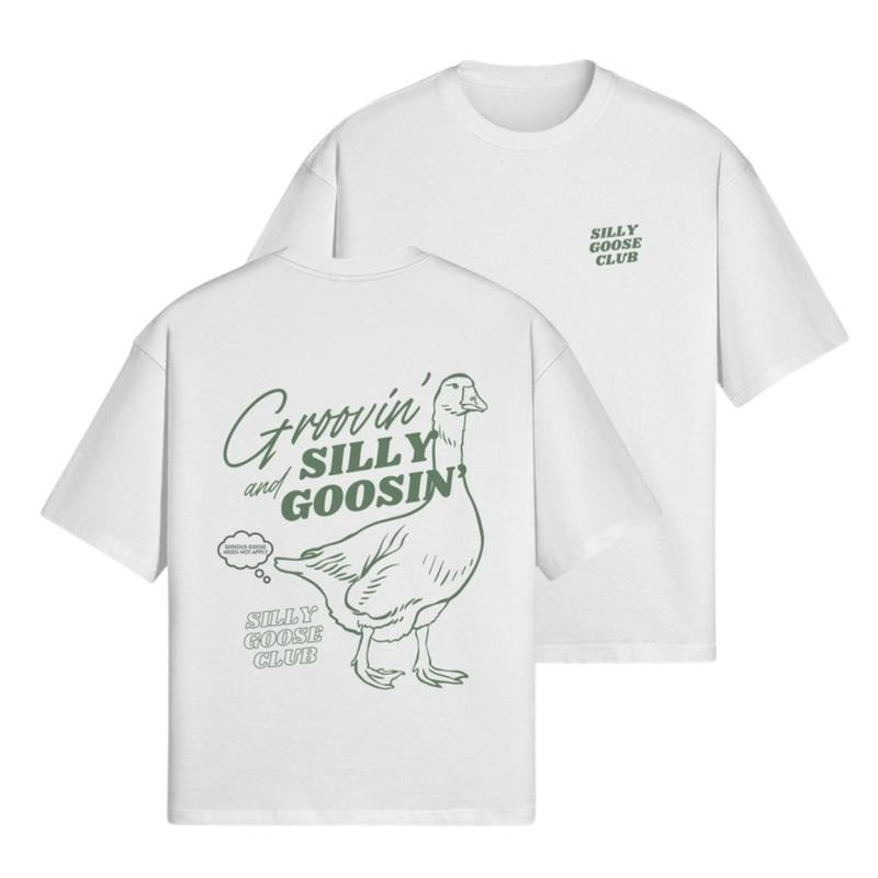 Silly Goose Club Sweatshirt, Unisex Silly Goose Hoodie, Funny Shirt, Birthday Gift, Anniversary Gift Classic Crewneck