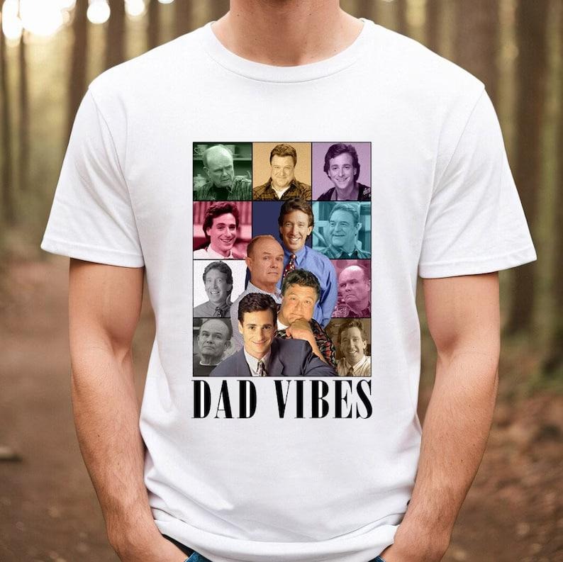 Sitcom Dad Vibes Shirt, Funny Dad Shirt, Dad Life Shit, Dad Vibes Shirt, Father's Day Gift Shirt, From Son, Fathers Day,...