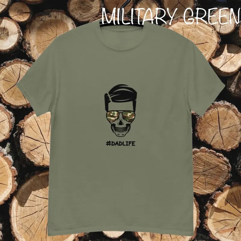 Skeleton Dad T-shirt Military Dad Skull Funny Skull Shirt sweater and hoodie Sweatshirt | WearSparks.com