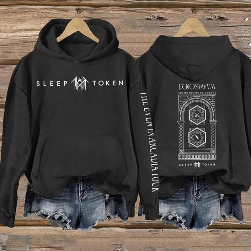 Sleep Token - THE EVEN IN ARCADIA TOUR Print Vintage Sweatshirt - Hoodie, Gift For Fan Sleeves With Designs DMG