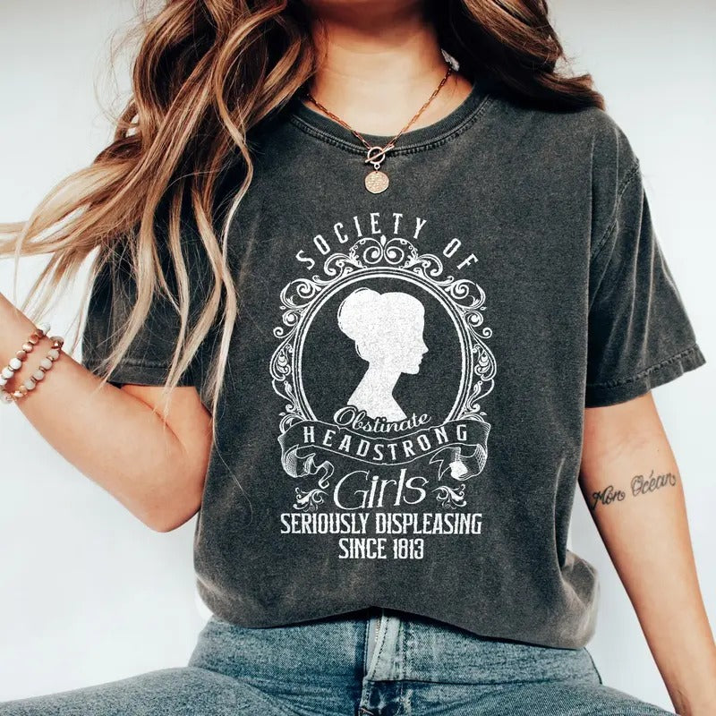 Society Of Obstinate Headstrong Girls Shirt, Feminist Shirt, Reproductive Rights Shirt, Social Justice Shirt, Women...