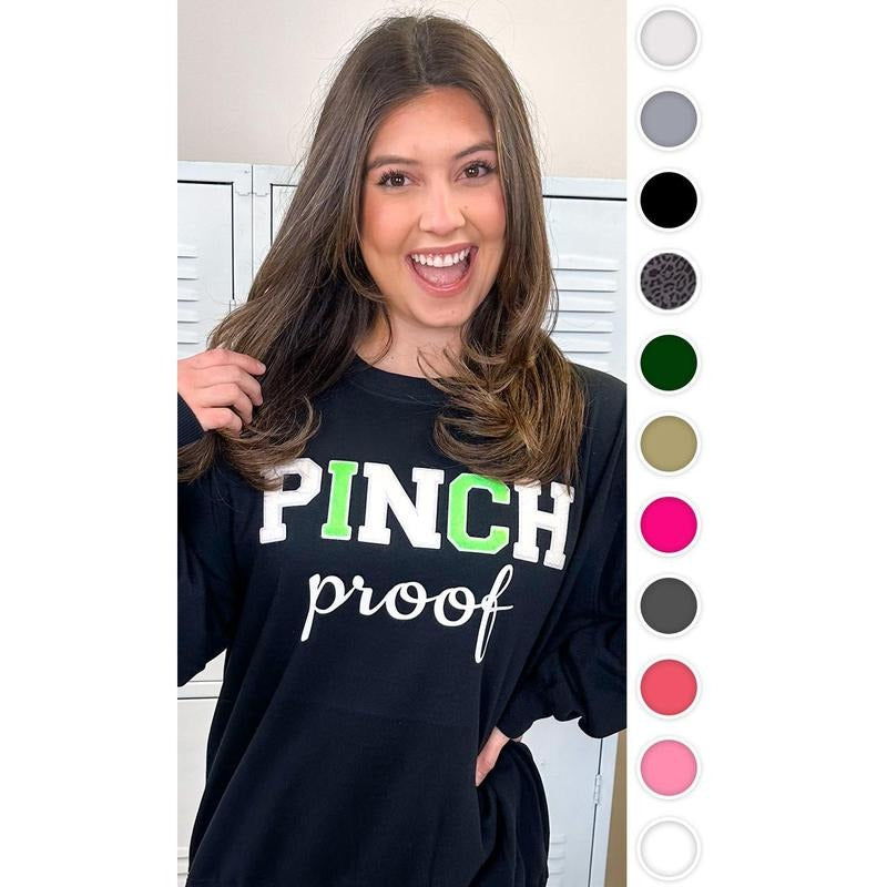 Soft Chenille Pinch Proof Adult Sweatshirt