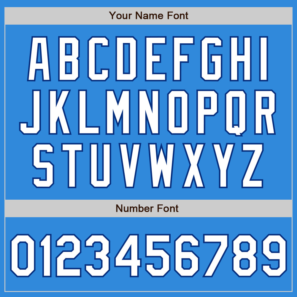 Custom Electric Blue Royal Pinstripe White Two-Button Unisex Softball Jersey