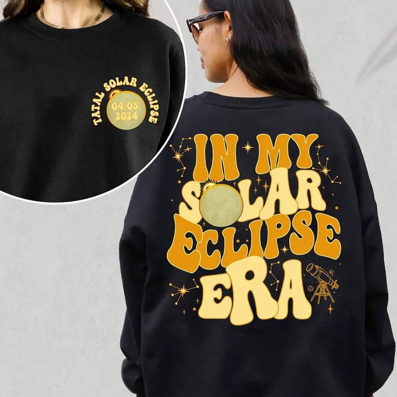 Solar Eclipse Shirt, In My Solar Eclipse Era Shirt, Eclipse Watching Squad Tee, Twice In A Lifetime, Total Solar Eclipse 2024 Shirt