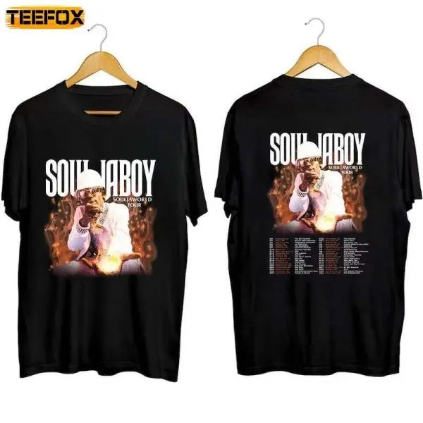 Soulja Boy 2023 World Tour Rapper Short-Sleeve T-Shirt