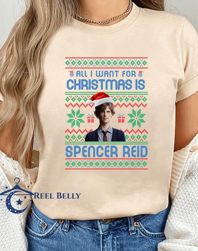 Spencer Reid Xmas T Shirt Hoodie, Sweatshirt | WearSparks.com