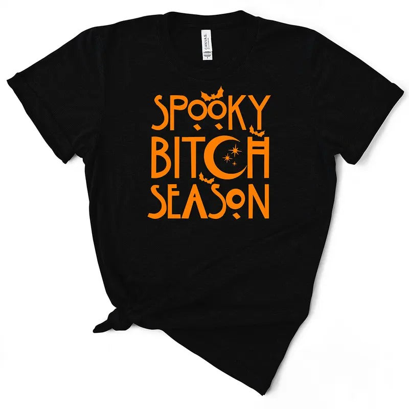 Spooky Bitch Season Halloween TShirt