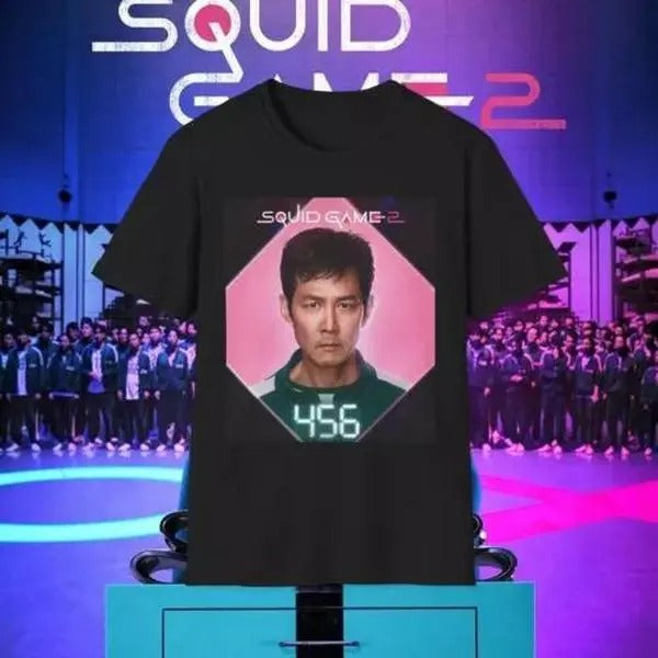 Squid Game 2 Player 456 Unisex Softstyle T-Shirt