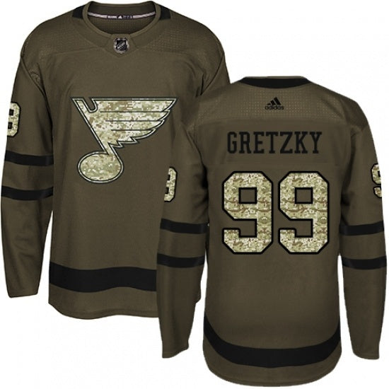 St. Louis Blues # 99 Wayne Gretzky