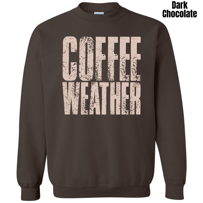 Stacked Coffee Weather Sweatshirt 'NLB'