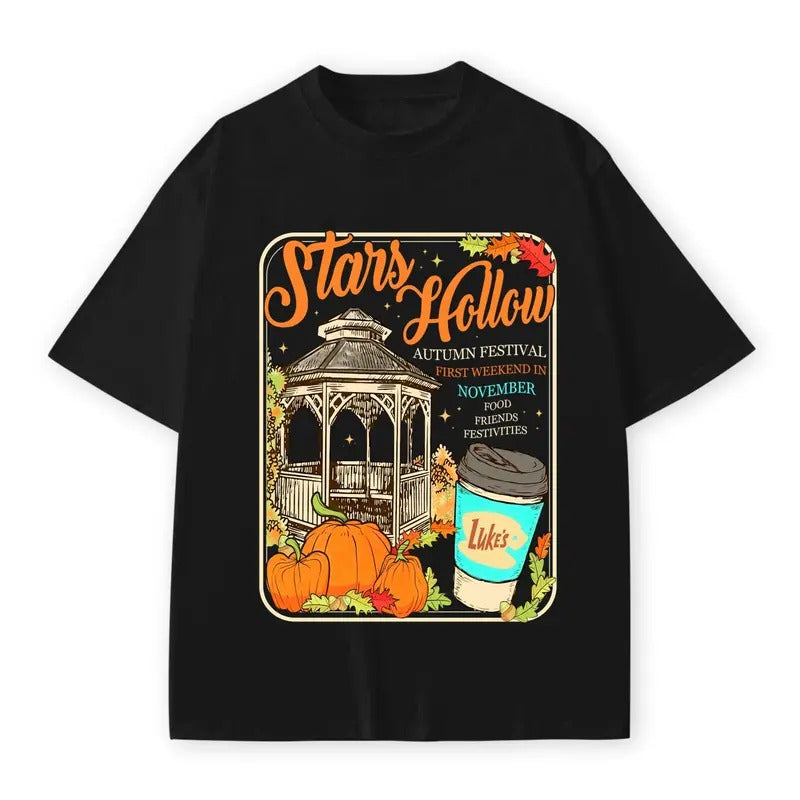 Stars Hollow Connecticut 1779 Halloween T-Shirt, Halloween T-Shirt, Gilmore Girls T-Shirt, Unisex T-Shirt, Halloween Gifts, Gift For Fan, Gift For Her, Gift For Him Fabric Fit Top Womenswear