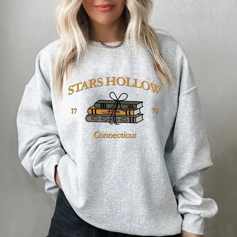 Stars Hollow Connecticut sweatshirt, Connecticut Book sweatshirt, Stars Hollow Book