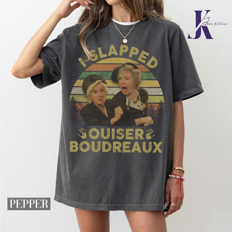 Steel Magnolias I Slapped Ouiser Boudreaux Vintage Retro T-Shirt Unisex, Steel Magnolias Quotes Inspired Tee, 80s movie shirt, Gift for mothers, Mothers day 2025 Shirt, Classical movies . Mom Gift