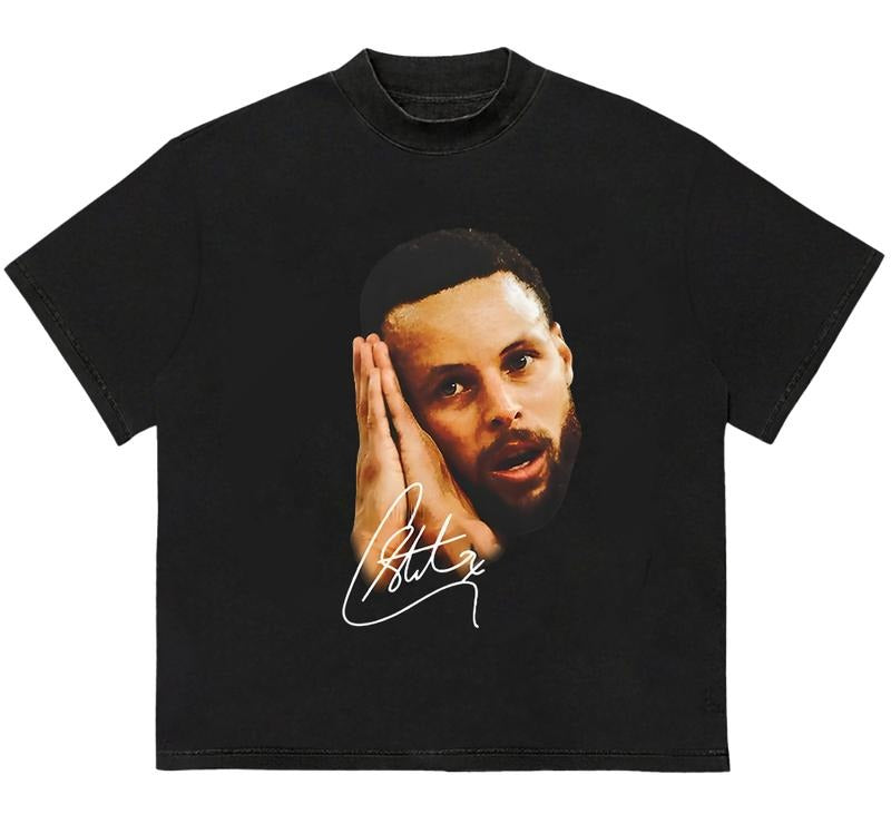 Stelephen Curry Night Night Big Head T-Shirt Quality Graphic Design Casual, Comfy, and Stylish