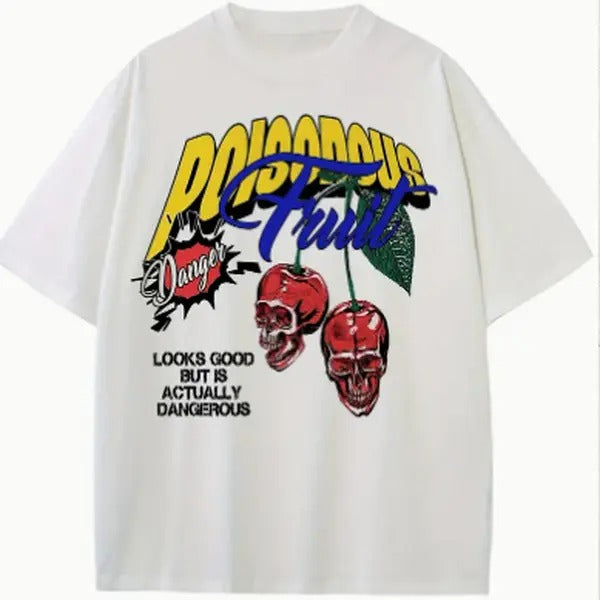 Stylish Pattern Print Men's T-shirt, 100% Cotton, Crew Neck, Slight Stretch, Breathable & Wear-Resistant, All-Season Short Sleeve Tee, Perfect for Outdoor & Daily Fashion