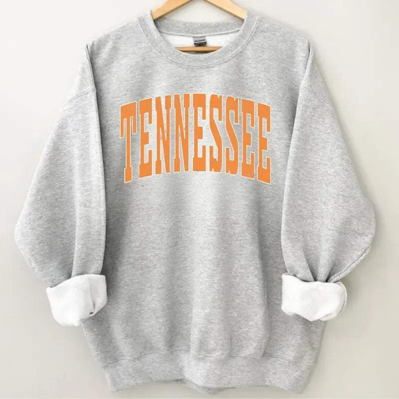 Tennessee T-Shirts/ Sweatshirt, Vintage Tennessee Shirt/ Sweatshirt, Tennessee Travel Gift, Tennessee Game Day, Retro Style Shirt