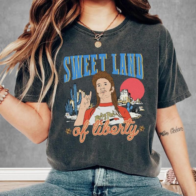 Sweet Land Of Liberty Joe Dirt T-Shirt, Joe Dirt 4th Of July Sweatshirt, Joe Dirt Merica Tee Shirt, Fourth Of July Shirt, Party In The USA Shirt