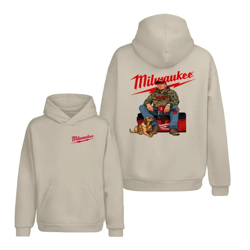 Milwaukee Trumm Camo 2 Sides Hoodie/Sweatshirt/T-Shirt, For Men, For Women