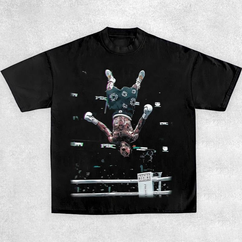 TANK GERVONTA DAVIS TEE ,Boxing T-shirt, Fighter Tee, Boxer Shirt, Sports Shirt, Vintage Boxing Tee, Graphic Boxing Champ T-Shirt