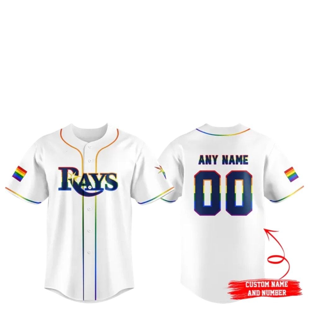 TB Rays Pride Night Jersey 2025 Custom - Grishko.com T-Shirts, Hoodie, Sweatshirt | WearSparks.com (Image 2)