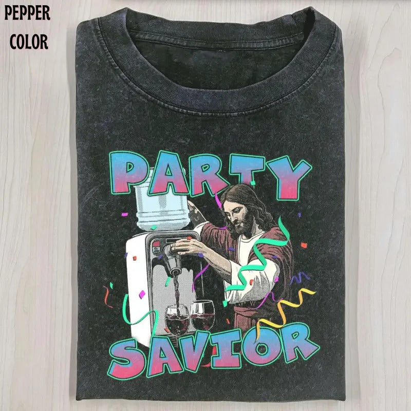 TIS THE SEASON TO TURN WATER INTO WINE TEE, funny graphic tees, vintage tees Menswear Top