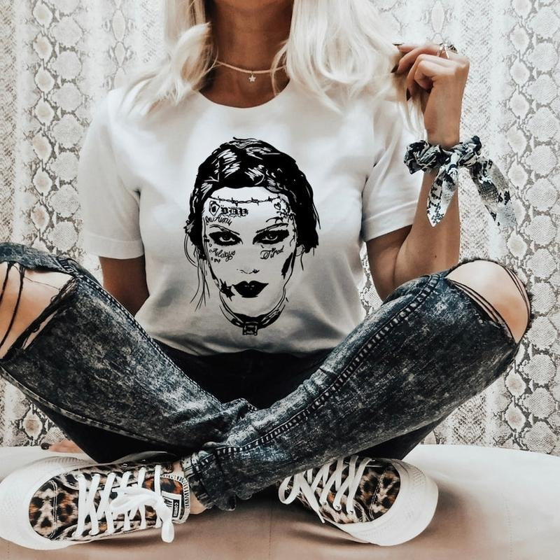 TP No word Shirt Shortsleeve Cotton Fit