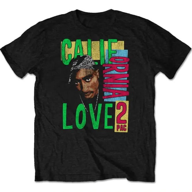 TUPAC Shirt, OFFICIAL BAND T-SHIRT, CALIFORNIA LOVE, Hip Hop Tee Short Sleeve, Gift For him and her, Trendy shirt, gifts for fan, Graphic shirt