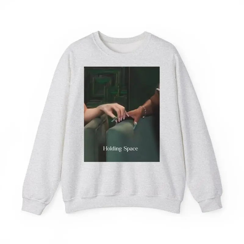 Taking the Lyrics and Really Holding Space With That Funny Meme Fingers Sweatshirt , Wicked Shirt, Witch of Wicked Crewneck, Muscial Fan Gift, Unisex