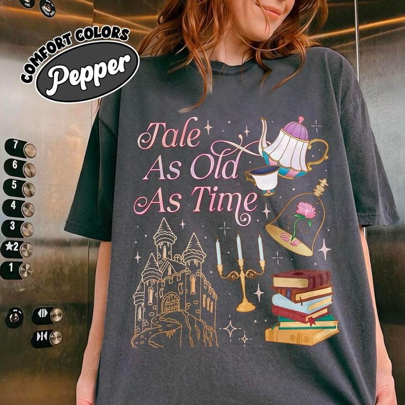 Tale As Old As Time Shirt, Belle Princess Sweatshirt, Beauty Princess Shirt, Family Vacation TShirt, Bookish Shirt, Princess Book Club Shirt
