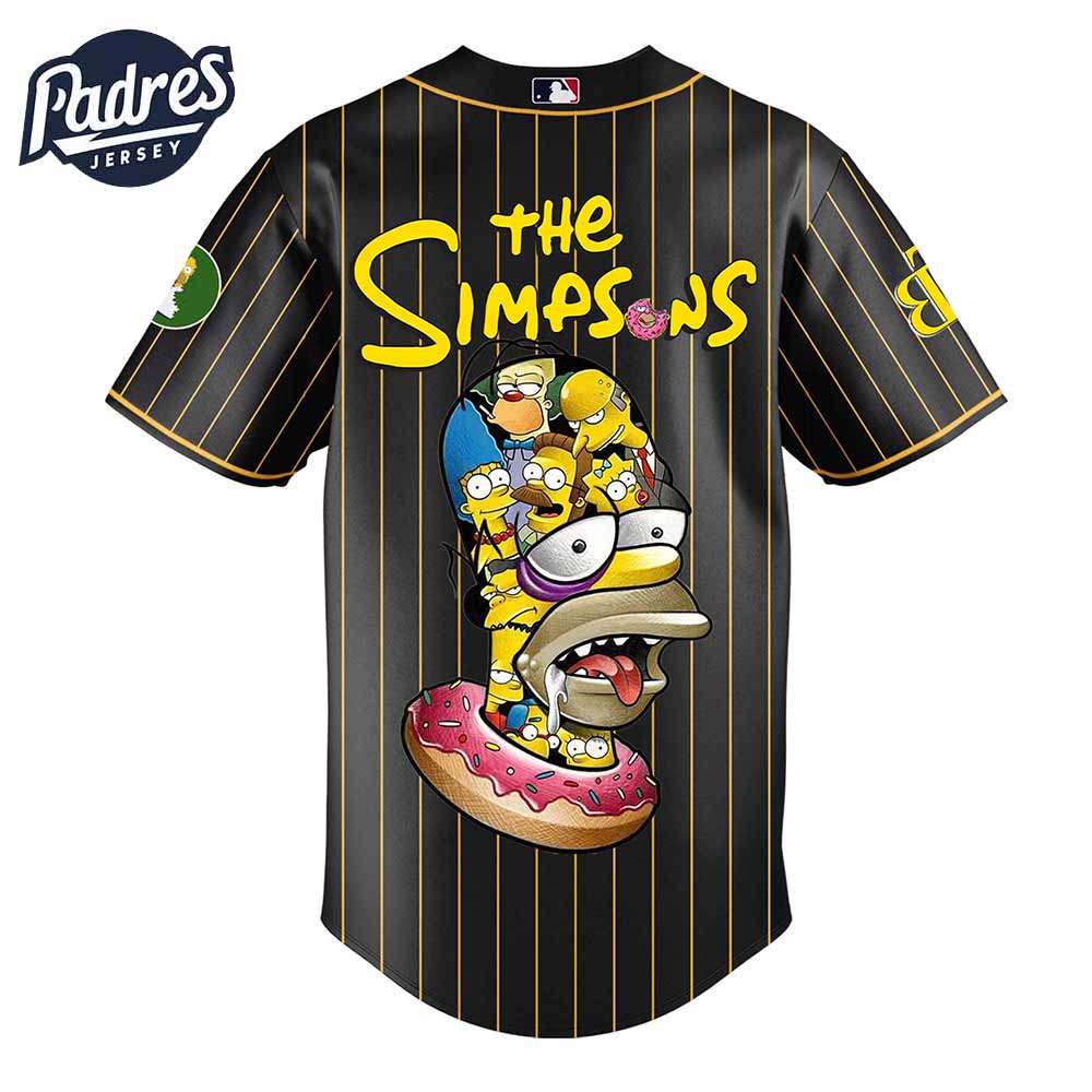 Tampa Bay Rays MLB x The Simpsons Baseball Jersey Style - Padres Jersey Oasis: Elevate Your Baseball Style Game