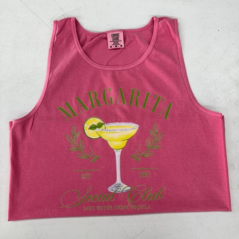 Tank Top - Margarita Social Club Comfort Colors Tank Top 'NLB' T-Shirts, Hoodie, Sweatshirt | WearSparks.com