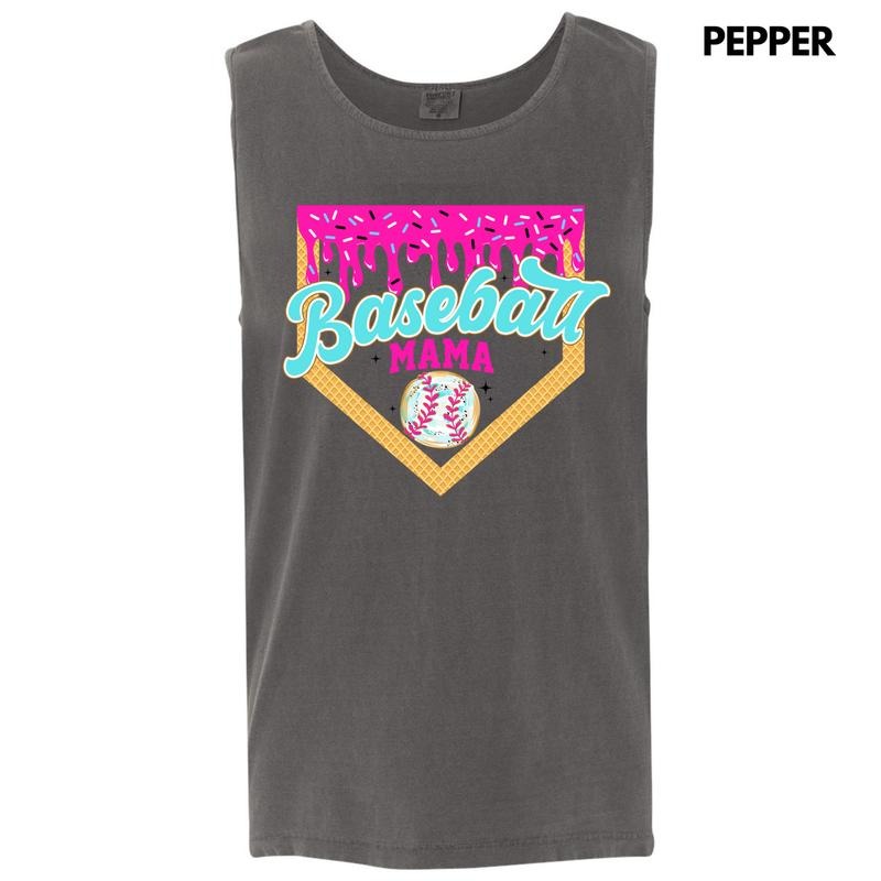 Tank Top -Sweet Baseball Mama Comfort Colors Tank Top 'NLB' T-Shirts, Hoodie, Sweatshirt | WearSparks.com