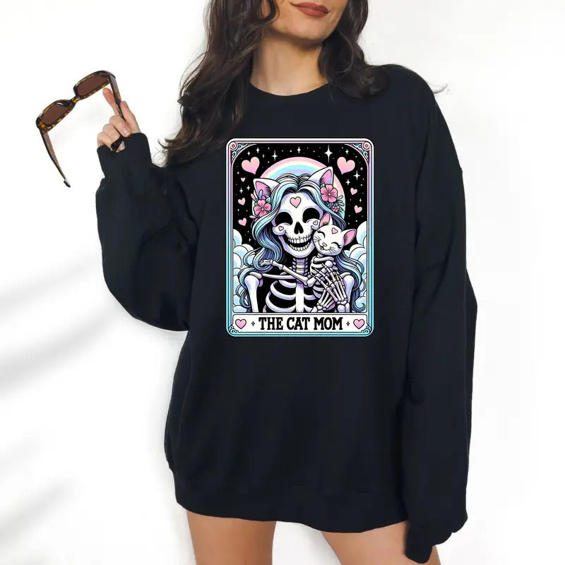 Tarot Card Sweatshirts Round 2 - Unisex Sweatshirt, Funny Tee, Funny Apparel, Gift Idea, Relaxed Fit, Casual Apparel, Cute Top, Great with Jeans, All Seasons, Fun Style, Comfortable Shirt