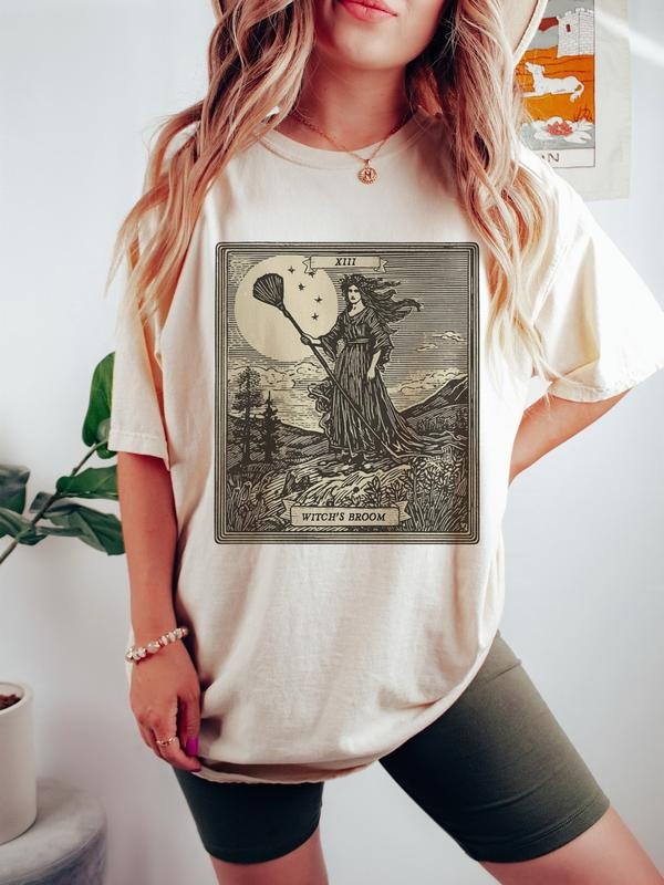 Tarot Card T-Shirt Tarot Shirt Witchy Shirt Halloween Clothes Whismigoth Halloween Shirt Witch Shirt Halloween ts Witchy