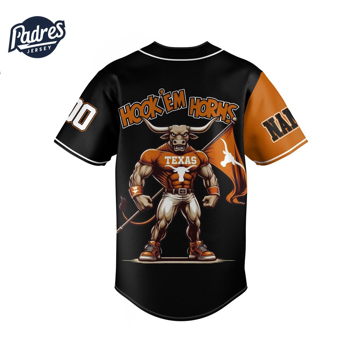 Texas Longhorns Football Custom Baseball Jersey Gifts - Padres Jersey Oasis: Elevate Your Baseball Style Game